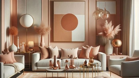 A Cor do Ano pode ser o foco central ou coadjuvante na decoração.